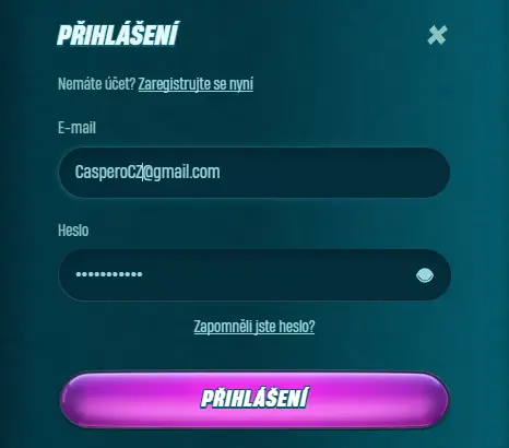 Caspero login