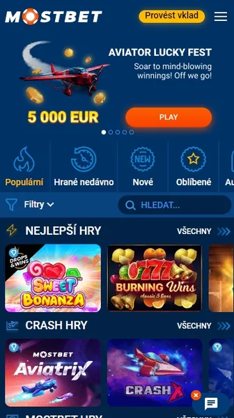 MostBet – mobile casino